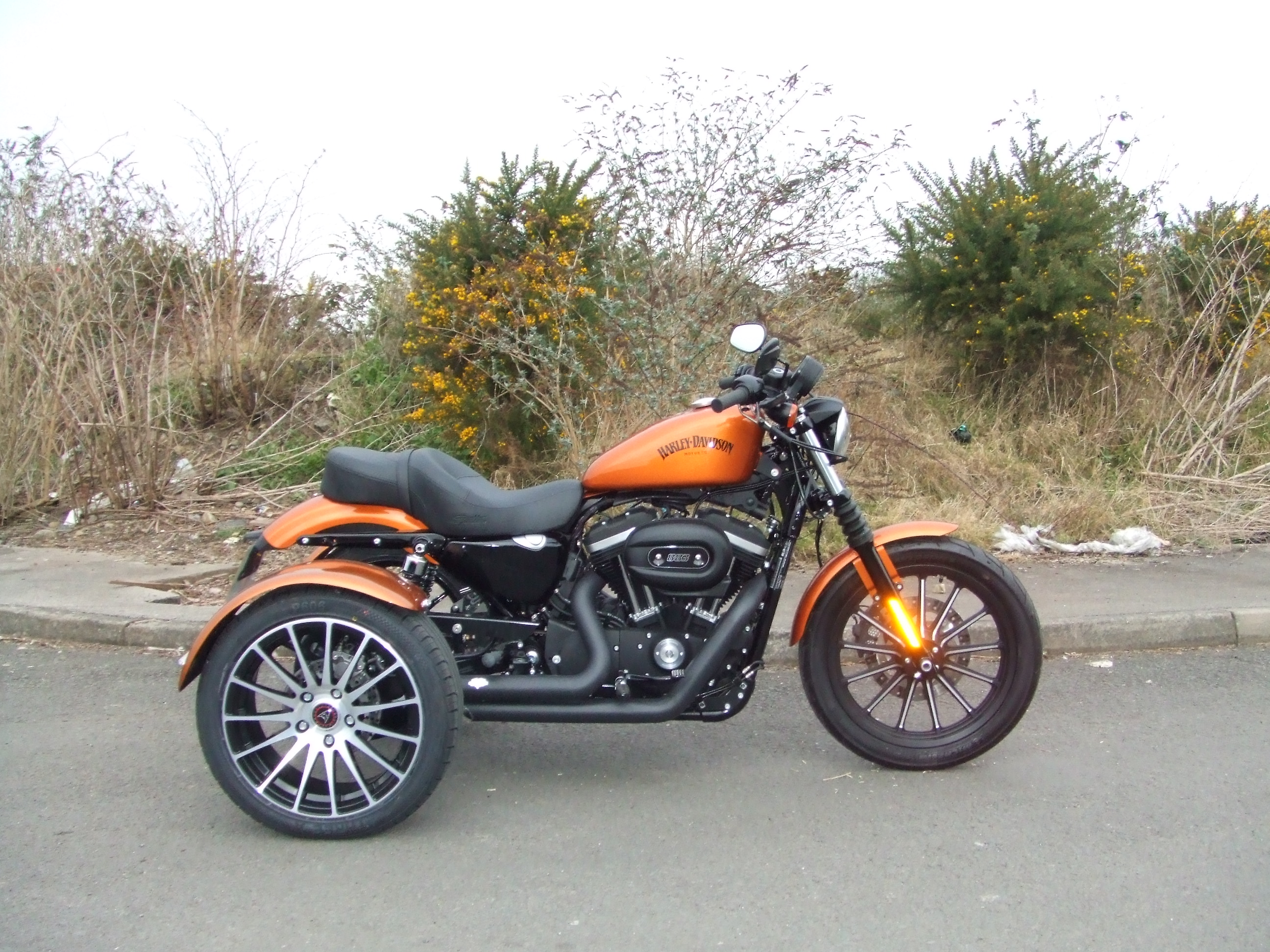 harley sportster trikes